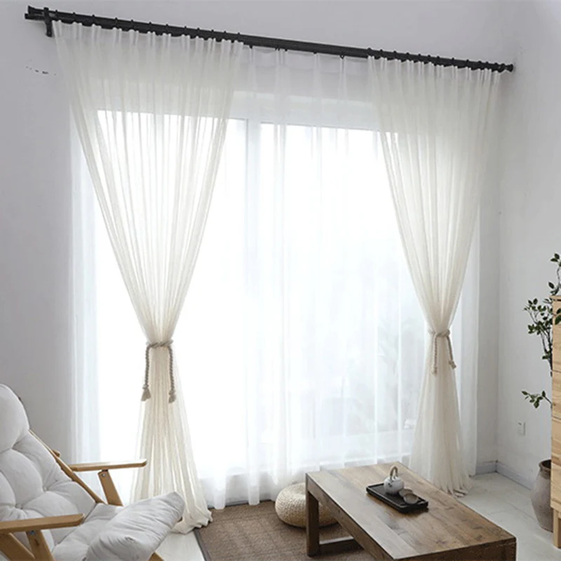 Полые полосатые занавески из ткани для балкона льняные чистой кухни маленькие на