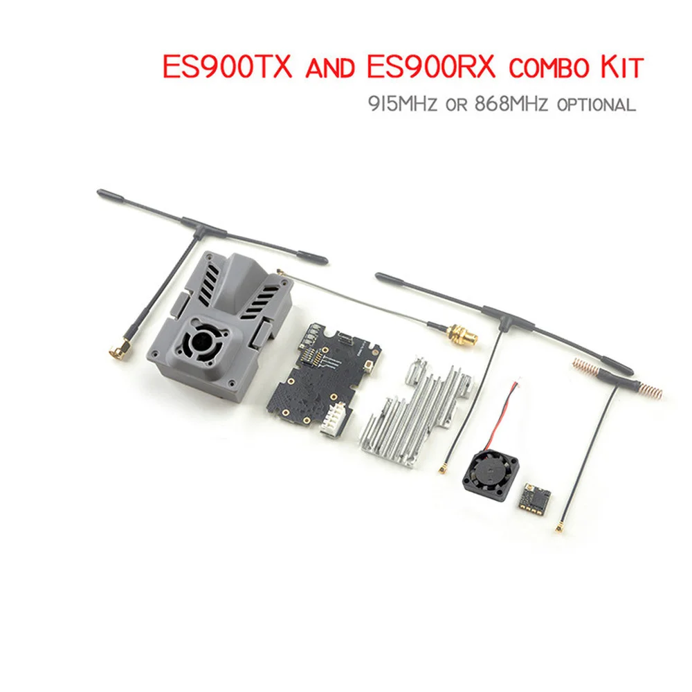 ExpressLRS-M&oacute;dulo de largo alcance para Drones, ES900TX, ES900RX, 915Mhz, 868MHz, para Radiomaster, TX16S, Jumper, T12, T18, FPV, Micro Mini-0