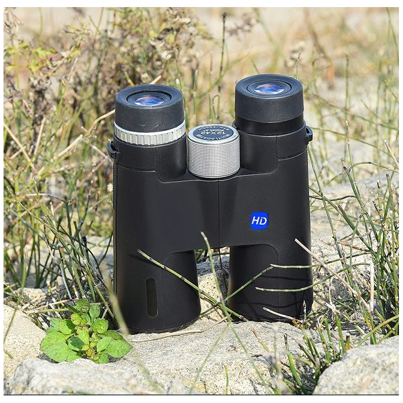 

12x42 Binoculars Hunting And Tourism BAK4 Prism FMC Coating HD Professional Powerful Military Telescope Visible At Low Light