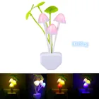 Европейский светодиодный ночсветильник с датчиком грибов, декоративная лампа, детский подарок, новинка, беспроводной настенный проектор, светильник