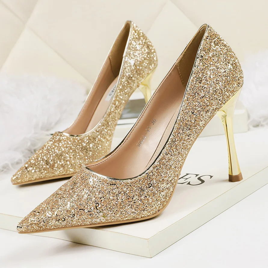 Новинка 2020 года женские Фетиш-туфли на высоком каблуке 9 см свадебные