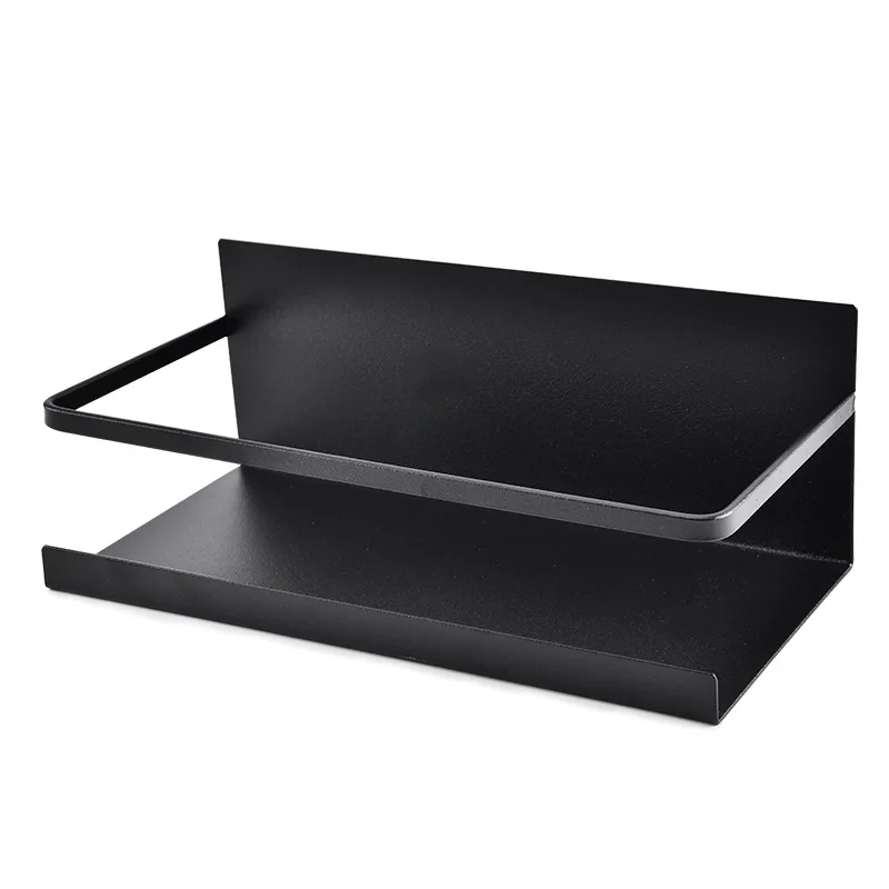 

Kitchen storage rack free punching iron refrigerator rack strong magnetic multi-function storage rack