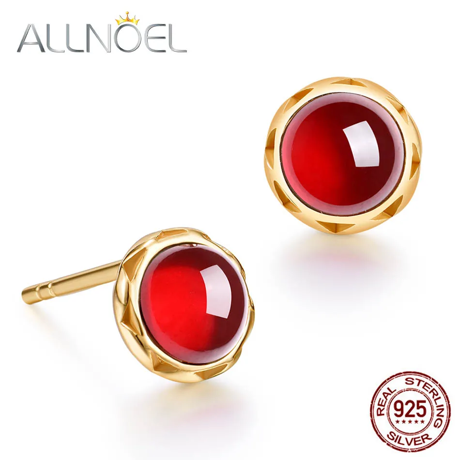 

Женские серьги-гвоздики ALLNOEL, серьги из стерлингового серебра 925 пробы с натуральным бриллиантом, Свадебный светильник, роскошные ювелирные...