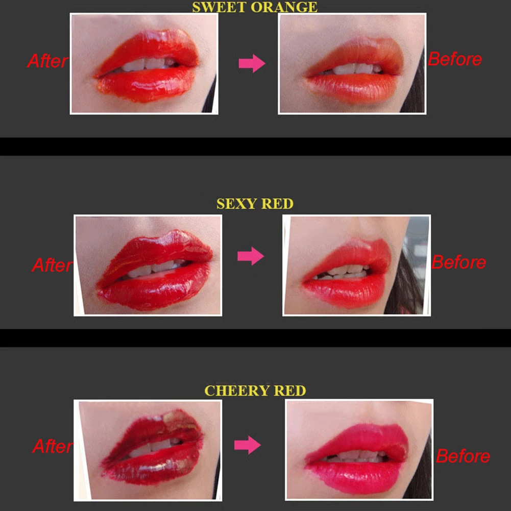 

6 Colors Amazing Moisturizer Lip Gloss Waterproof Makeup Lip Stick Long Lasting Liquid Lipstick Tint Tear Pull Lipgloss