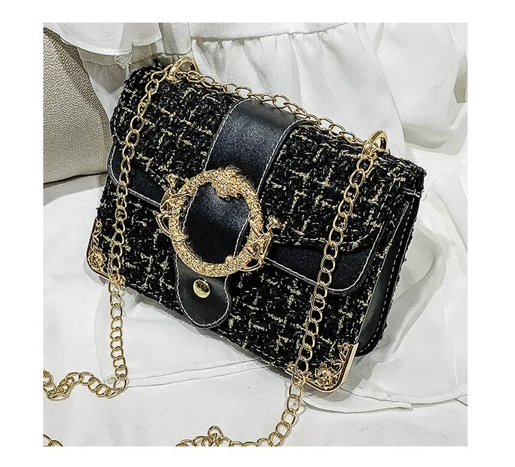 

Новинка 2021, модная брендовая роскошная женская сумка через плечо в стиле ретро, сумка-клатч на цепочке, женские повседневные дорожные сумки ...