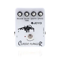 joyo classic flanger guitar effect pedal with true bypass design