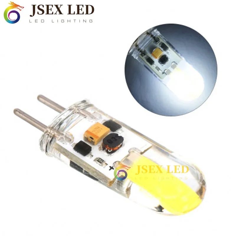 DIMMABLE GY6.35 LED Lamps 6W AC/DC 12V Corn Light Bulb Dropl
