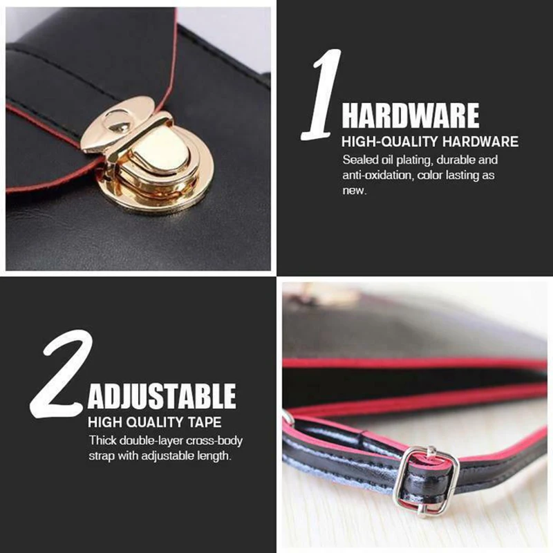 Сумка для смены экрана из ПУ кожи женская сумка через плечо мобильный телефон