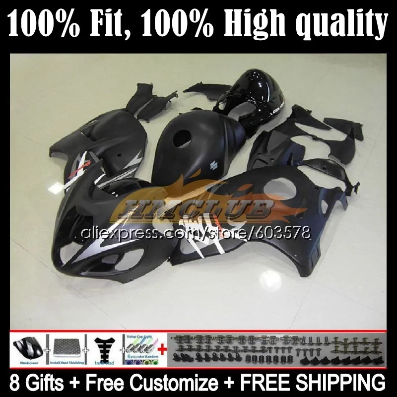 

Инъекция для SUZUKI GSXR1300 Hayabusa 1996 1997 1998 1999 2000 20CL.112 GSXR-1300 CC 02 03 04 05 06 07 обтекатель плоский черный
