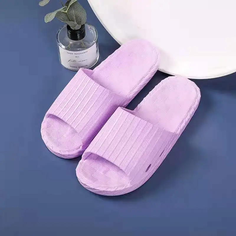 

2021 European and American ladies couple fashion casual indoor flip-flops 1888