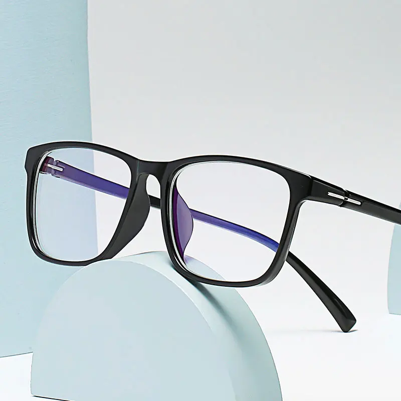 

2021 new full frame retro flat mirror student art simple glasses can be equipped with myopia glasses frame.