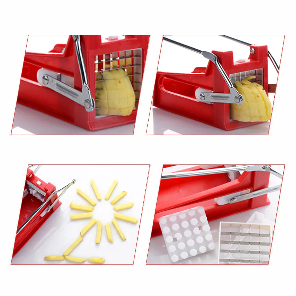 Лезвия хромированный картофель фри измельчитель нож для чипсов Бытовая семья аксессуары для дома дропшиппинг Лучшие продажи