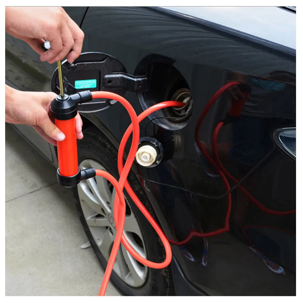 . Портативный ручной масляный насос сифонный трубчатый автомобильный шланг