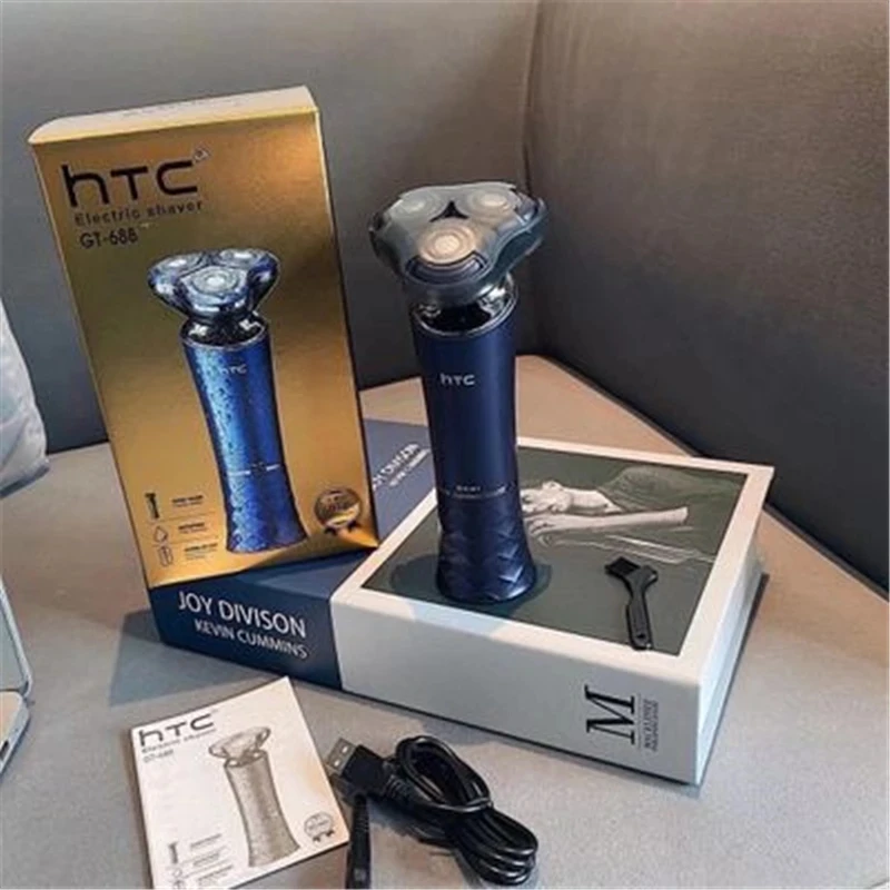 

2021 New Xiaomi Youpin HTC 3D Electric Shaver Beard Trimmer for Men Razor Shaving Body Groomer for Men Shaver Rechargeable