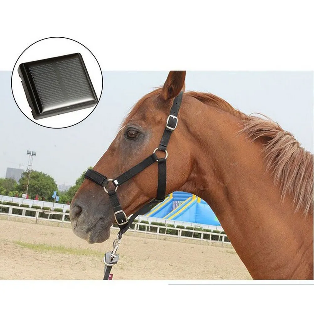 

Solar Animal GPS Tracker Never Power OFF For Cow Sheep Pet With Collar Waterproof Remove Alarm Real Time Location LBS Tracking