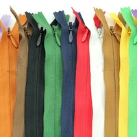 10pcs 315cm 28cm 35cm 40cm 45cm 50cm 55cm 60cm invisible zippers nylon coil zipper tailor for handcraft sewing cloth accessorie