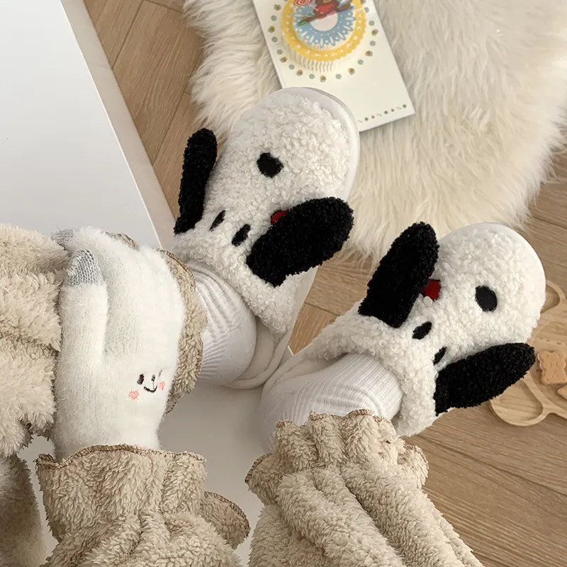 

Шлепанцы женские с мехом, сланцы с закрытым носком, мягкие массажные, на плоской подошве, Роскошные Плюшевые, базовая обувь, для осени, 2021