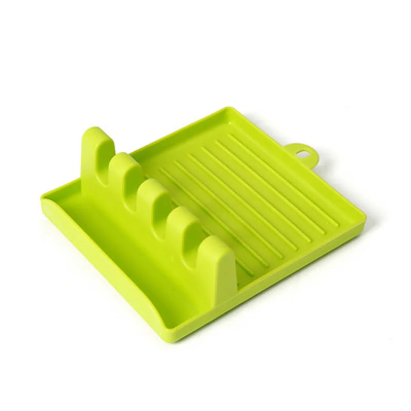 Kitchen Spatula Rack Tableware Holder Cooking Storage Tray Gadgets Plastic Supplies Pad Anti Drip Home Helper Table Cleaning Set | Дом и сад