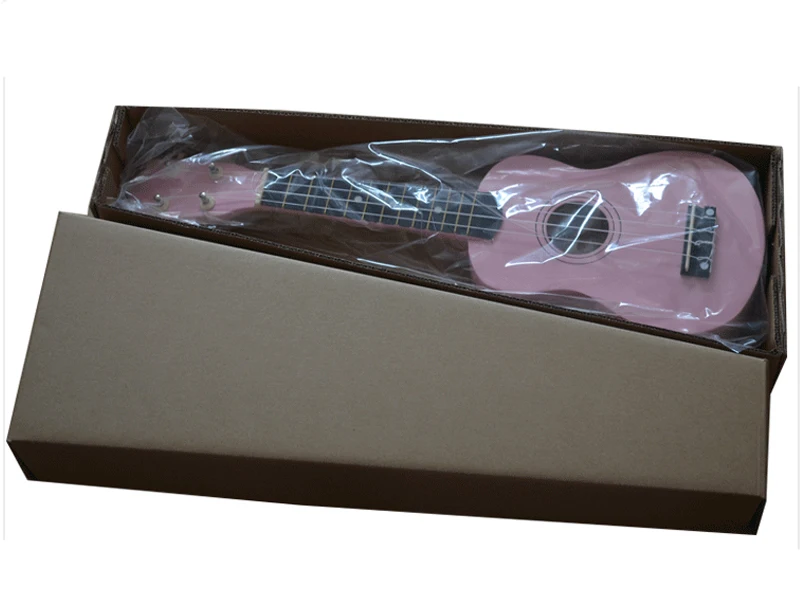 Бесплатная доставка De Xin красочные 21 &quotУкулеле сопрано липа укулеле концертная