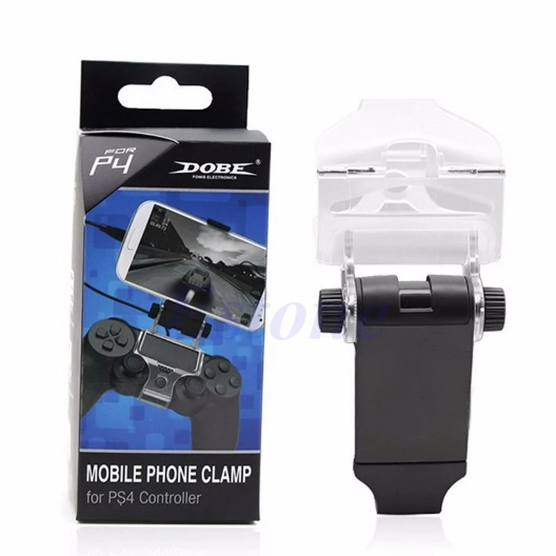

Mobile Smart Phone Clip Clamp Mount Holder For PlayStation PS4 Game Controller