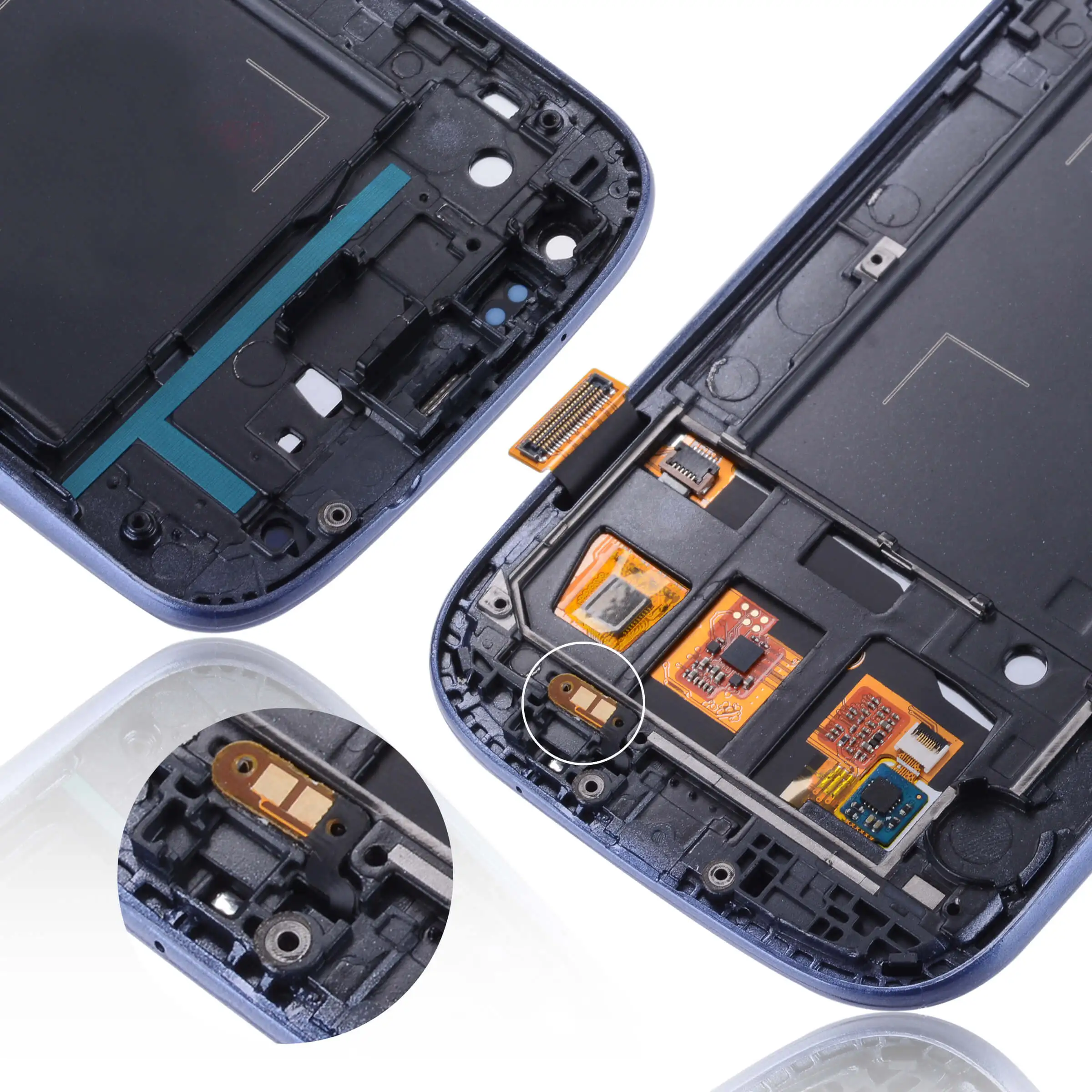 Для samsung Galaxy S III S3 i9300 i9300i i9301 i9301i i9305 Super AMOLED ЖК дисплей кодирующий преобразователь