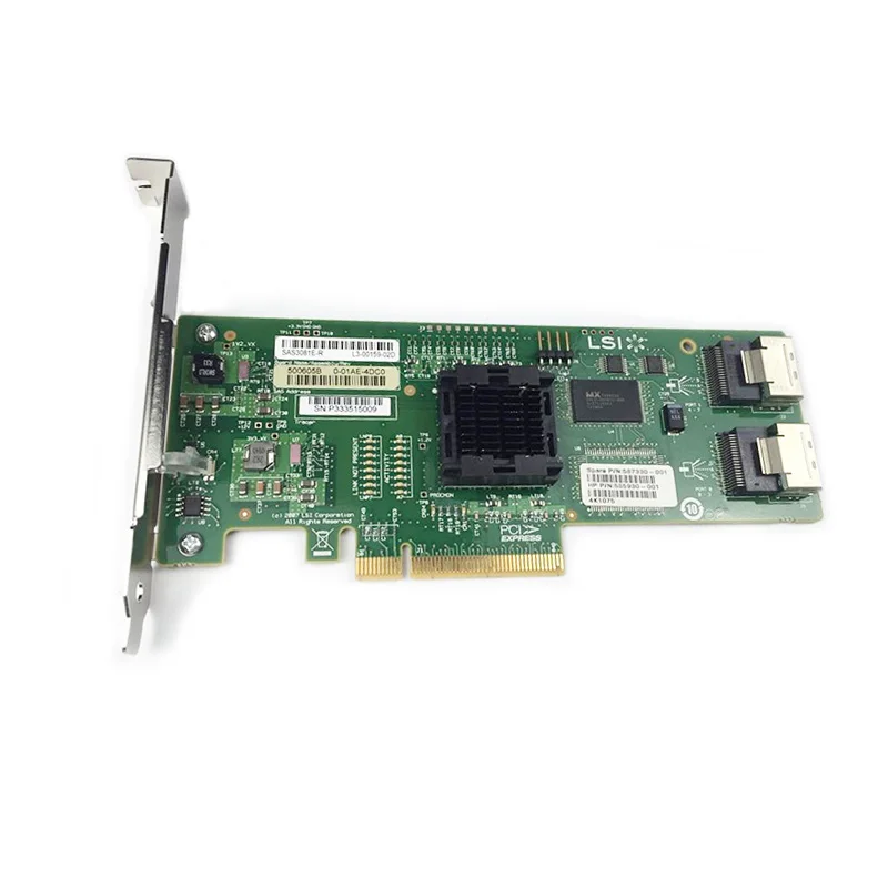 585930-001 587330-001 для HP LSI 3081E-R 1068E SAS array card PCI-E RAID Card | Компьютеры и офис