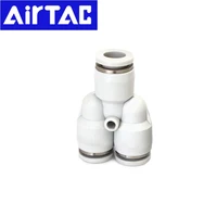 airtac original py union y pneumatic pipe fittings apy46810121416 tube connection