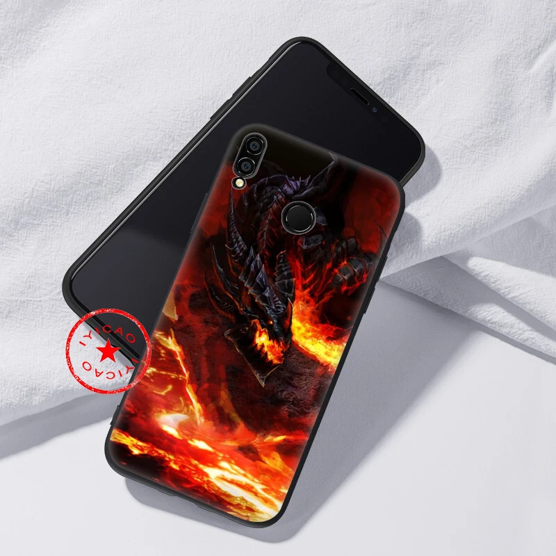 IYICAO World Of Warcraft Soft Case for Huawei Honor 20 10 9X 9 8X 8C 8 7X 7A 6A Lite Pro View Note Phone Cover |