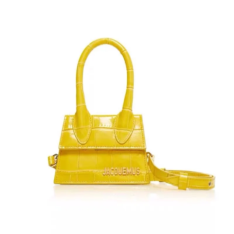 

Genuine Leather Luxury Handbags Women Designer Mini Crocodile Totes Ladies Textured Shoulder Crossbody Bags Small Evening Clutch