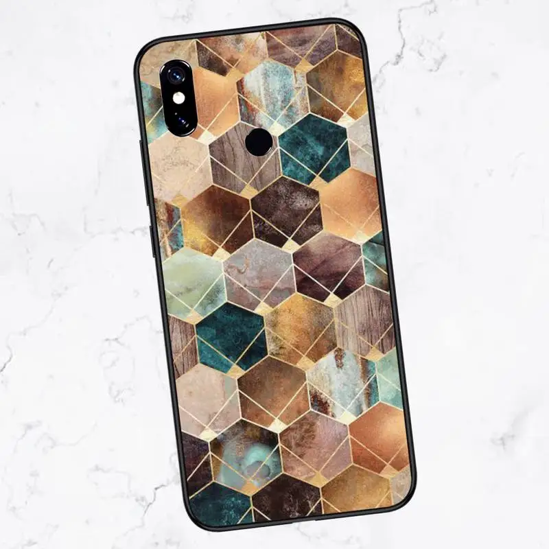 

Marbled pattern Phone Case For Xiaomi Redmi 7 8 9t a3Pro 9se k20 mi8 max3 lite 9 note 9s 10 pro