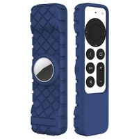 colorful anti slip silicone protective case cover skin for apple tv 4 remote control waterproof dust cover household merchandise