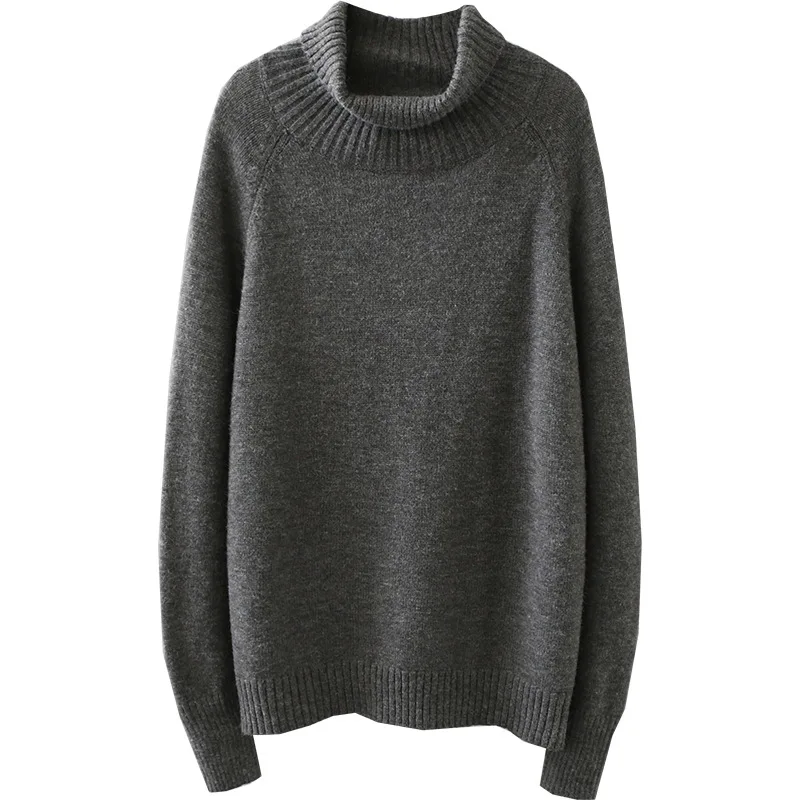 Повседневные женские свитера размера плюс Осень-зима 2019 Модные свободные