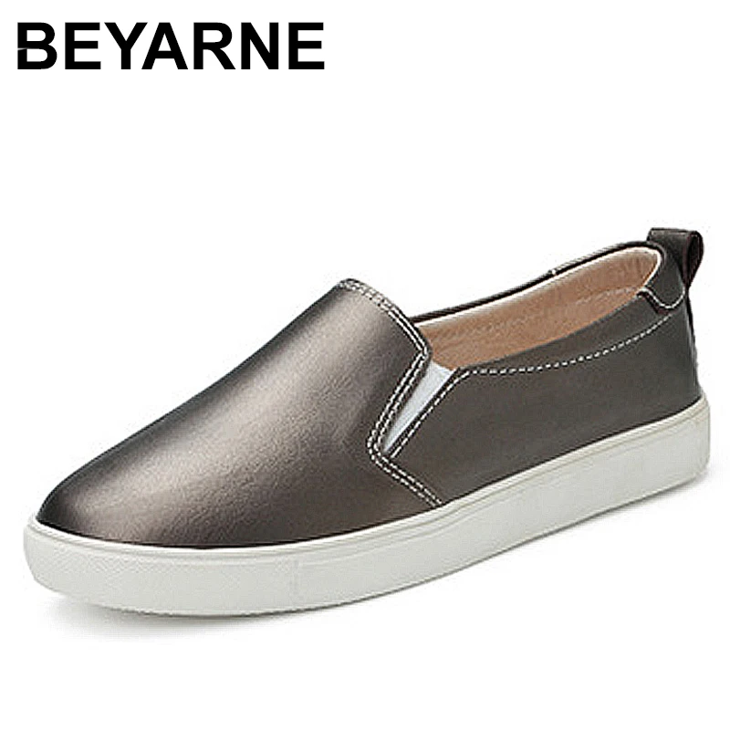 Женские туфли на плоской подошве из натуральной кожи|Обувь без каблука| |