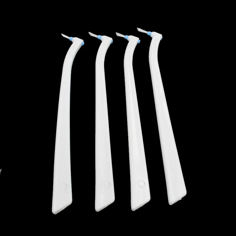 20 шт. зубная микро-щетка с ручками медицинские одноразовые композитные кисти