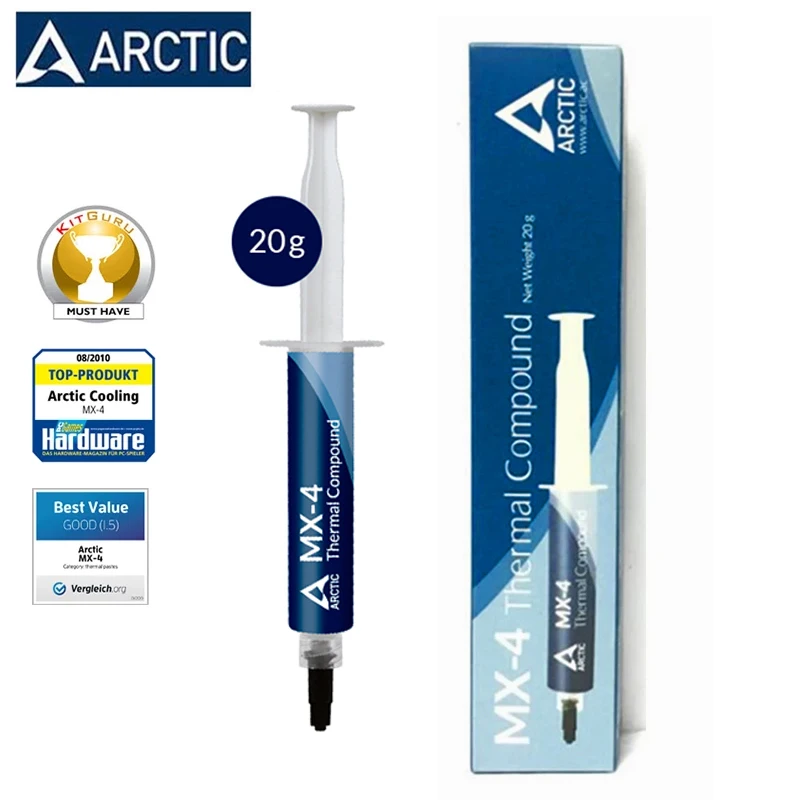 ARCTIC MX 4 20g MX4 процессор процессорный кулер охлаждающий вентилятор Термопаста VGA