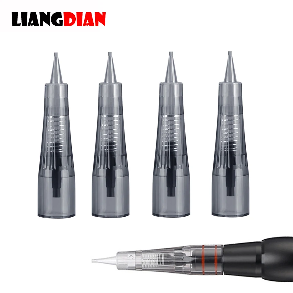 100 шт./лот картриджи для перманентных игл 1P 1RL Для бровей губ вышивки