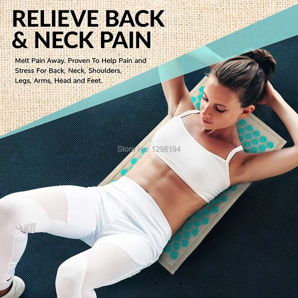 Коврик/подушка в форме лотоса с шипами Экологически чистая натуральная