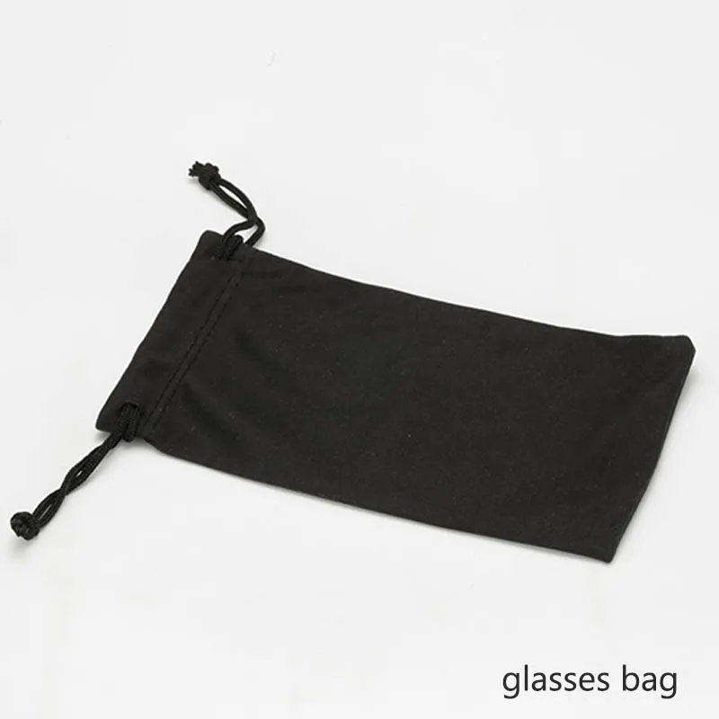 1 комплект переносные очки тканевый Кожаный Чехол для очков Черный дорожный