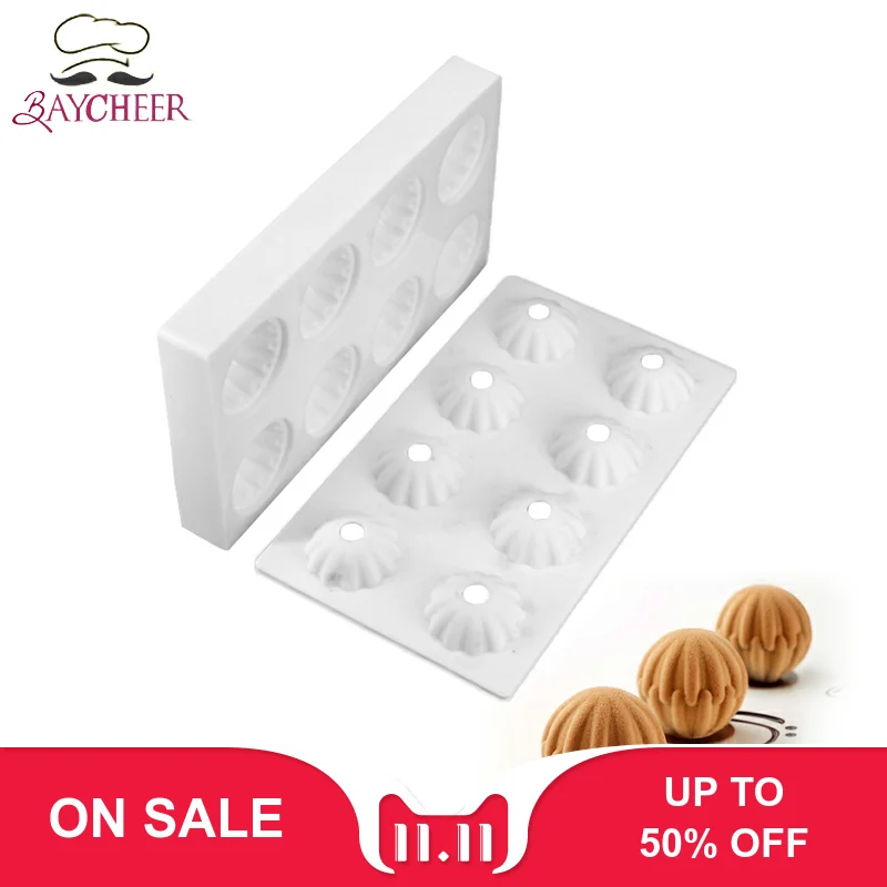 Baycheer 1 Набор формы тыквы силиконовые формы для торта DIY Инструменты для украшения торта противень для сыра торты десерт Выпекание Мусса