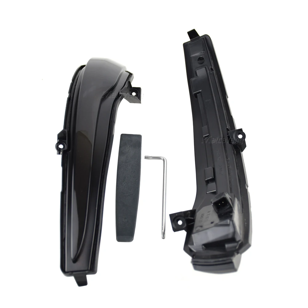 Светодиодный динамический боковой индикатор зеркала заднего вида Световой для