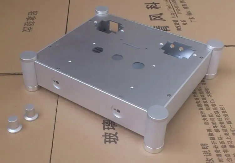

3607T All aluminum amplifier chassis / Preamplifier case / AMP Enclosure DIY box (362 *82*322mm)