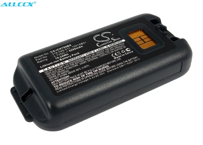 Аккумулятор Cameron Sino 5200 мАч 1001AB01 1001AB02 318 046 001 011 AB18 для Intermec CK70 CK71|Цифровые