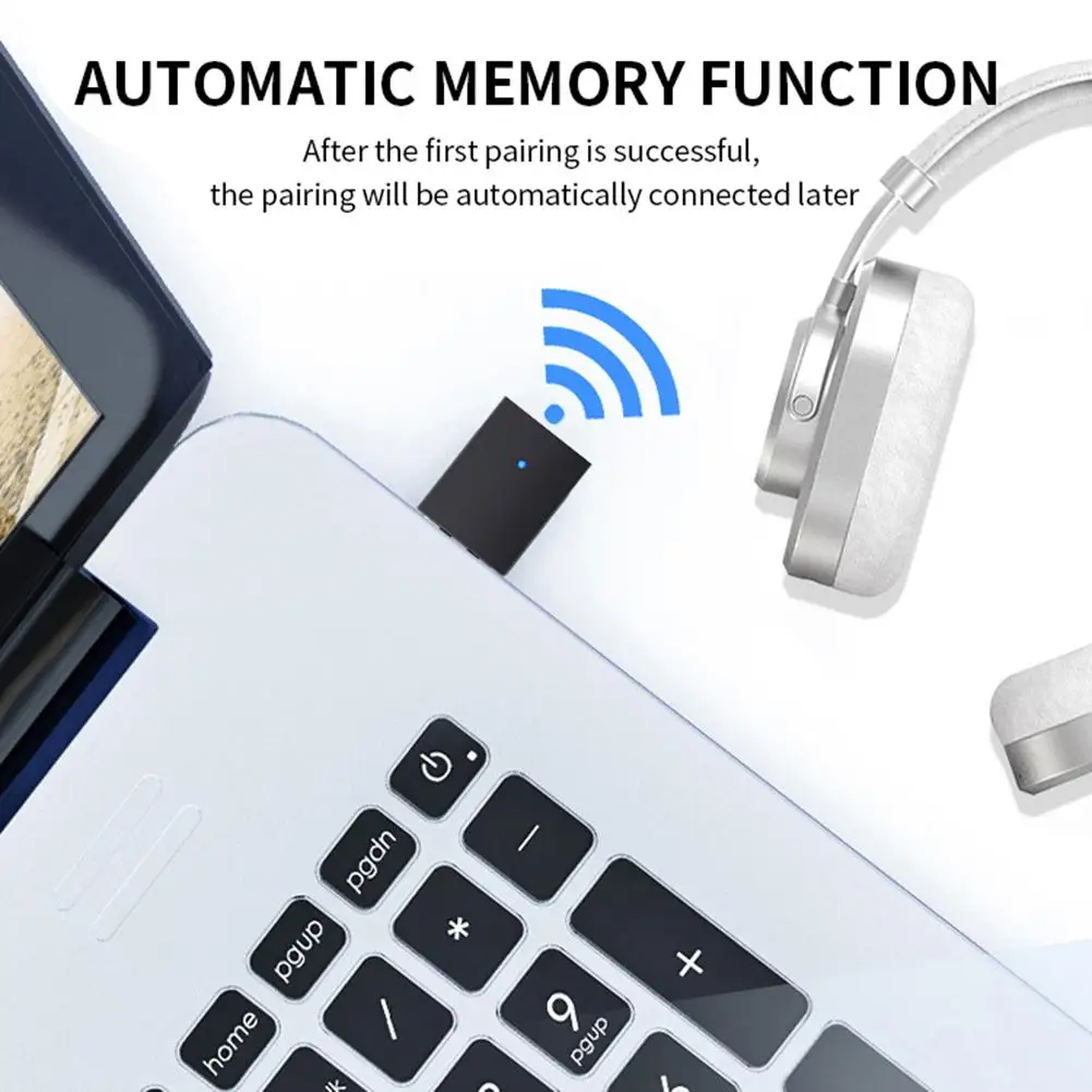USB Bluetooth 5 0 беспроводной аудио адаптер 3 мм AUX приемник передатчик мини стерео для
