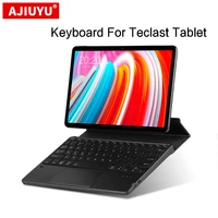 ajiuyu touchpad keyboard bluetooth backlight for teclast m40 pro t40 plus p20h p25 p20hd x6 x5 x4 x16 p80x m16 m40se m30 tablet