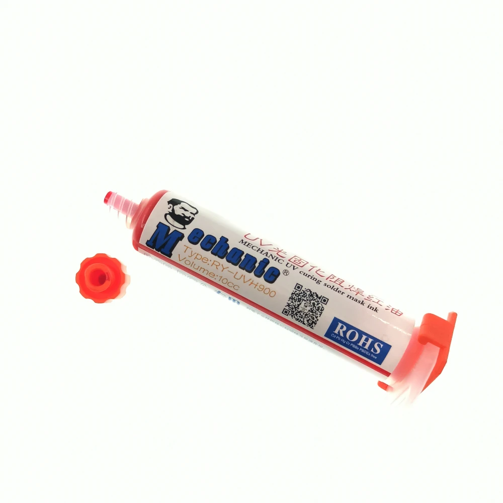 Маска для пайки Mechanic 6 цветов 10 мл УФ отверждение паста чернила печатной платы BGA