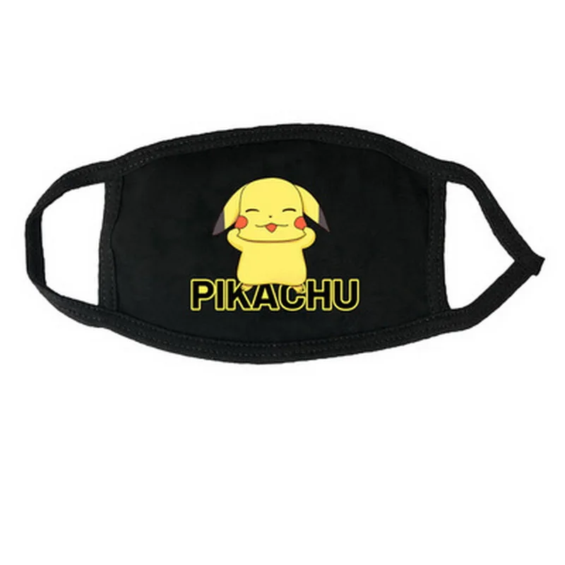 

Pokemon Mask Pocket Pikachu Masks Christmas Birthday Party Dress up Costume Cosplay Masks Washable Dust-Proof Masks