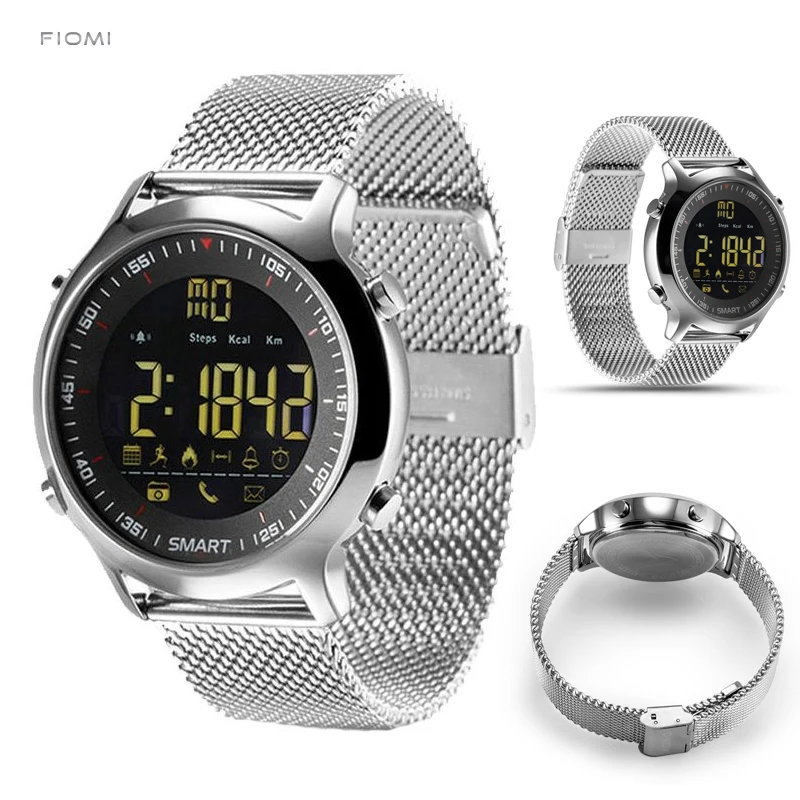 

Smart Watch ex18 Fitness Pedometer Health Heart Rate Tracker IP67 Waterproof 5atm bluetooth4.0 Men Women Sport Watche for ios An