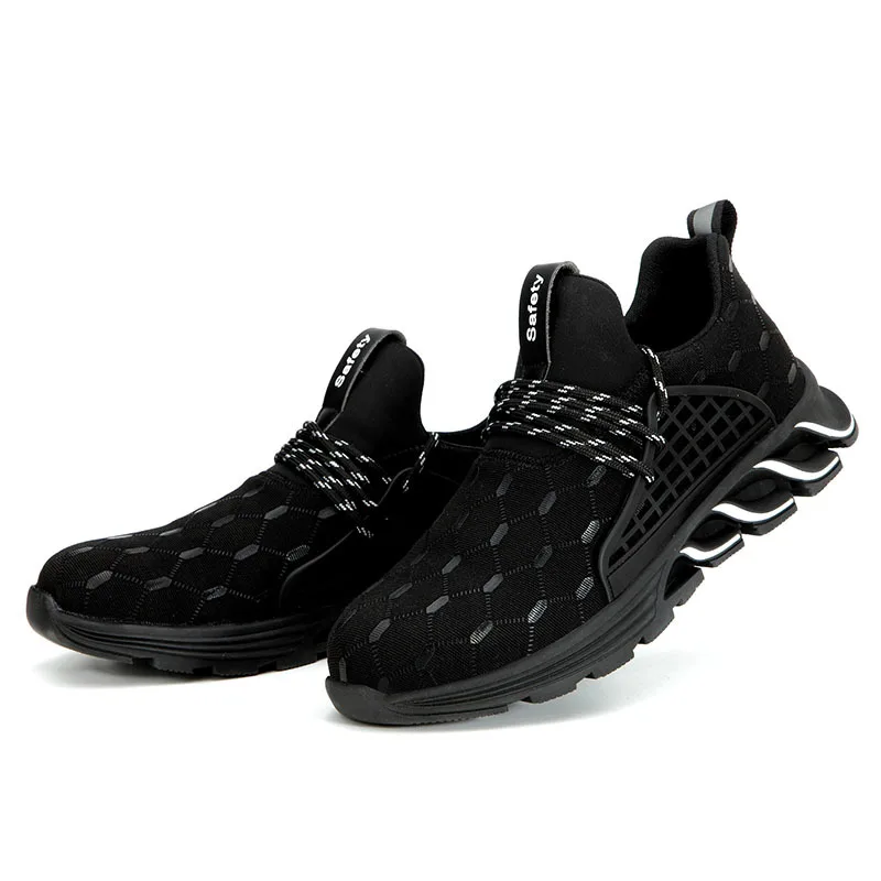 Защитные ботинки со стальным носком для мужчин и женщин Легкие уличные