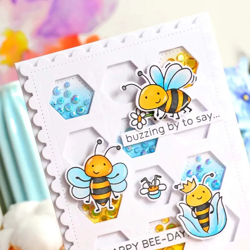 Металлические штампы для вырезания сотовая доска скрапбукинга бумаги ручной