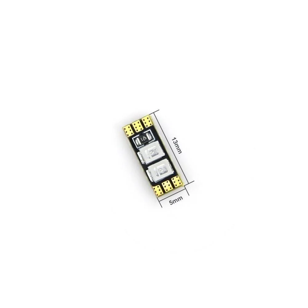 4 шт. HGLRC C232B 2-6S рамка со светодиодсветильник кой красный/зеленый/синий/желтый для